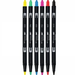 ABT Dual Brush pen 6-set Basic