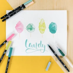 ABT Dual Brush pen 6-set Candy