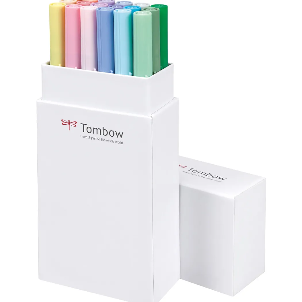 ABT Dual Brush pen 18-set Pastel