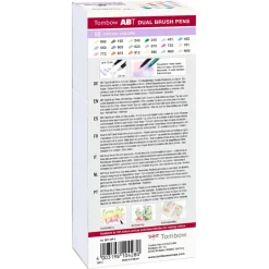 ABT Dual Brush pen 18-set Pastel