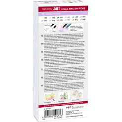ABT Dual Brush pen 12-set Pastel
