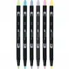 ABT Dual Brush pen 6-set Pastel