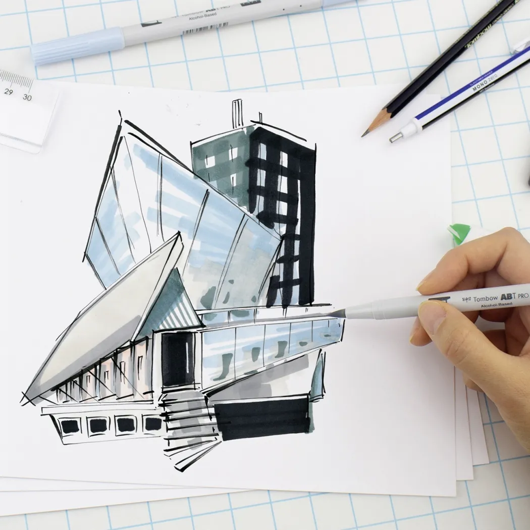 ABT PRO Dual Brush Pen N00 Blender
