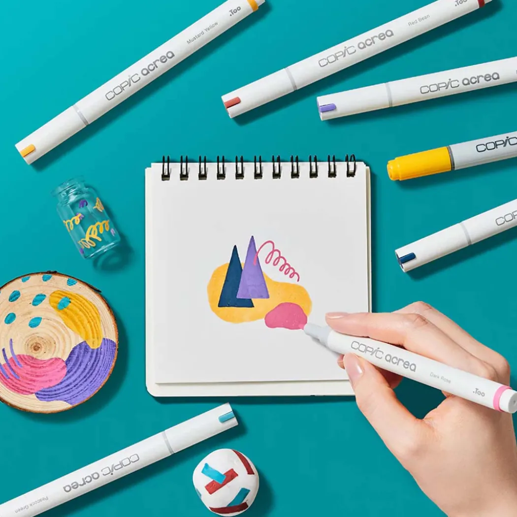Acrea Paint Marker 6-set Deep Colours
