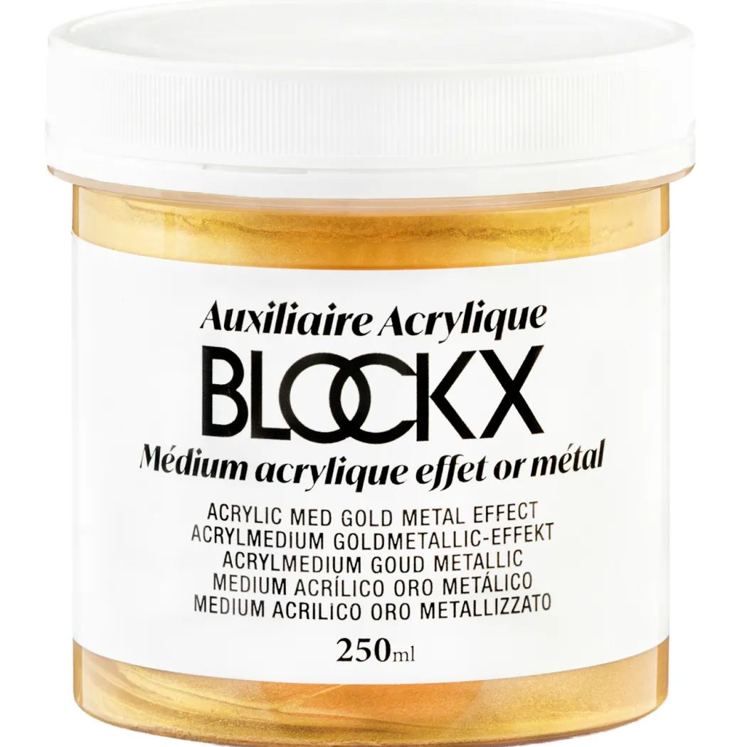 Acrylic Gold Effect Medium 250 ml