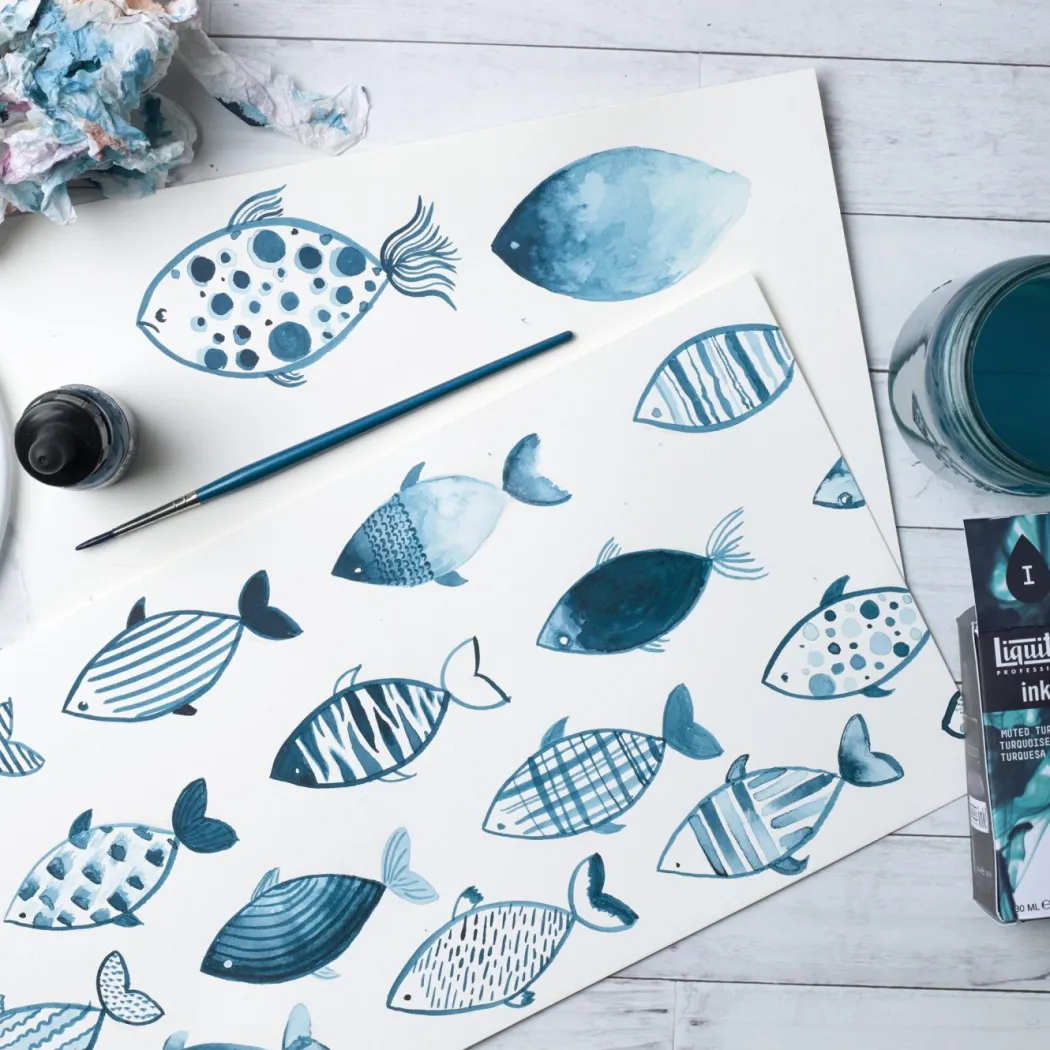 Acrylic Ink Muted Collection 30 ml