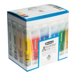 Akademie Akrylfärg 120 ml 12-set