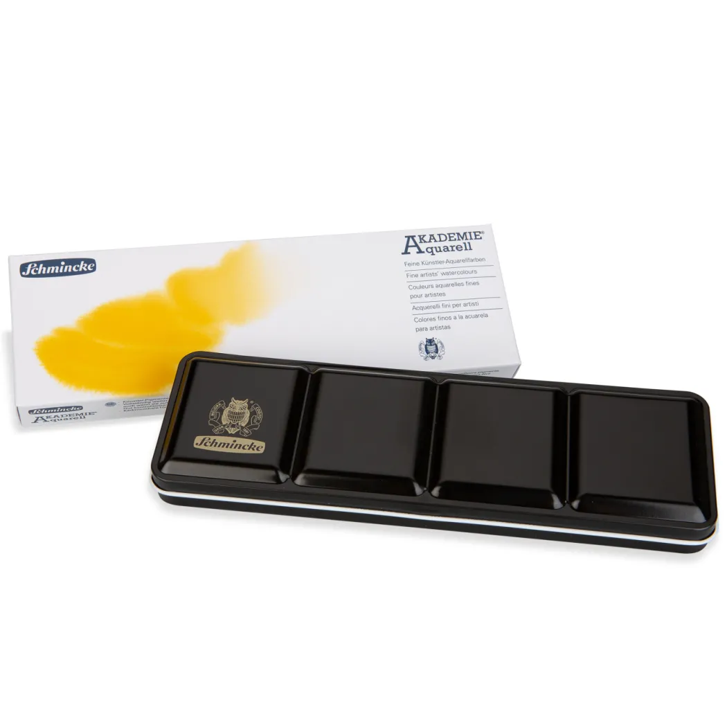 Akademie Aquarell Half Pans 24-set