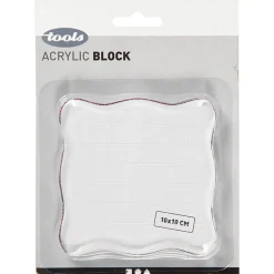 Akrylblock till stämplar 10 x 10 cm