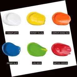 Akrylfärg Basics Creator's Set 6x22 ml