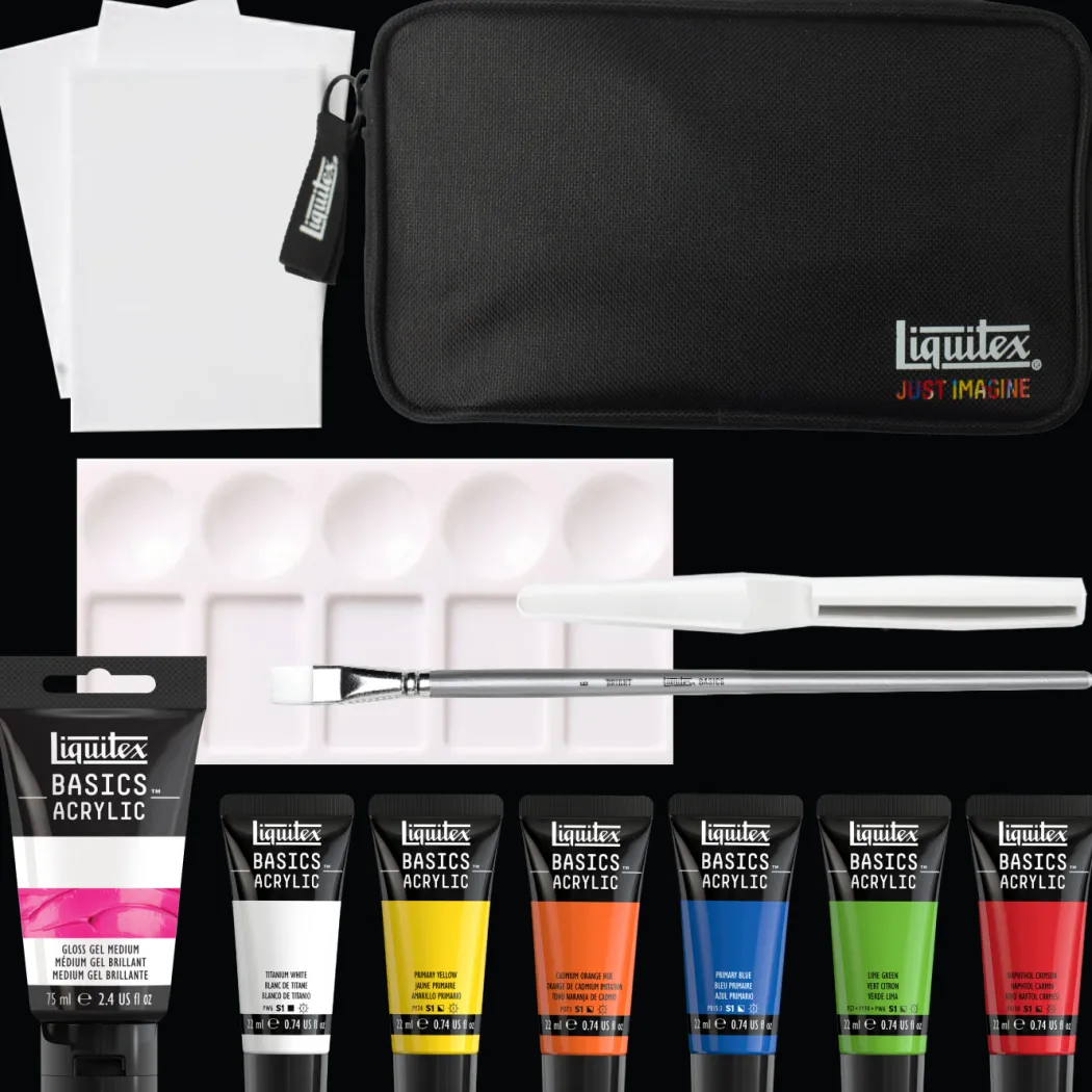 Akrylfärg Basics Creator's Set 6x22 ml