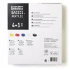 Akrylfärg Basic Set 4x75 ml + 1x118 ml
