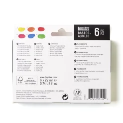 Akrylfärg Fluorescent Set Tubes 6x22 ml