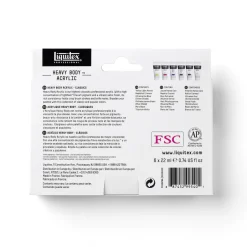 Akrylfärg Heavy Body Colour Set 6x22 ml