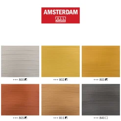 Akrylfärg Metallic Set 6 x 20 ml