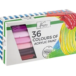 Akrylfärg 20 ml 36-set
