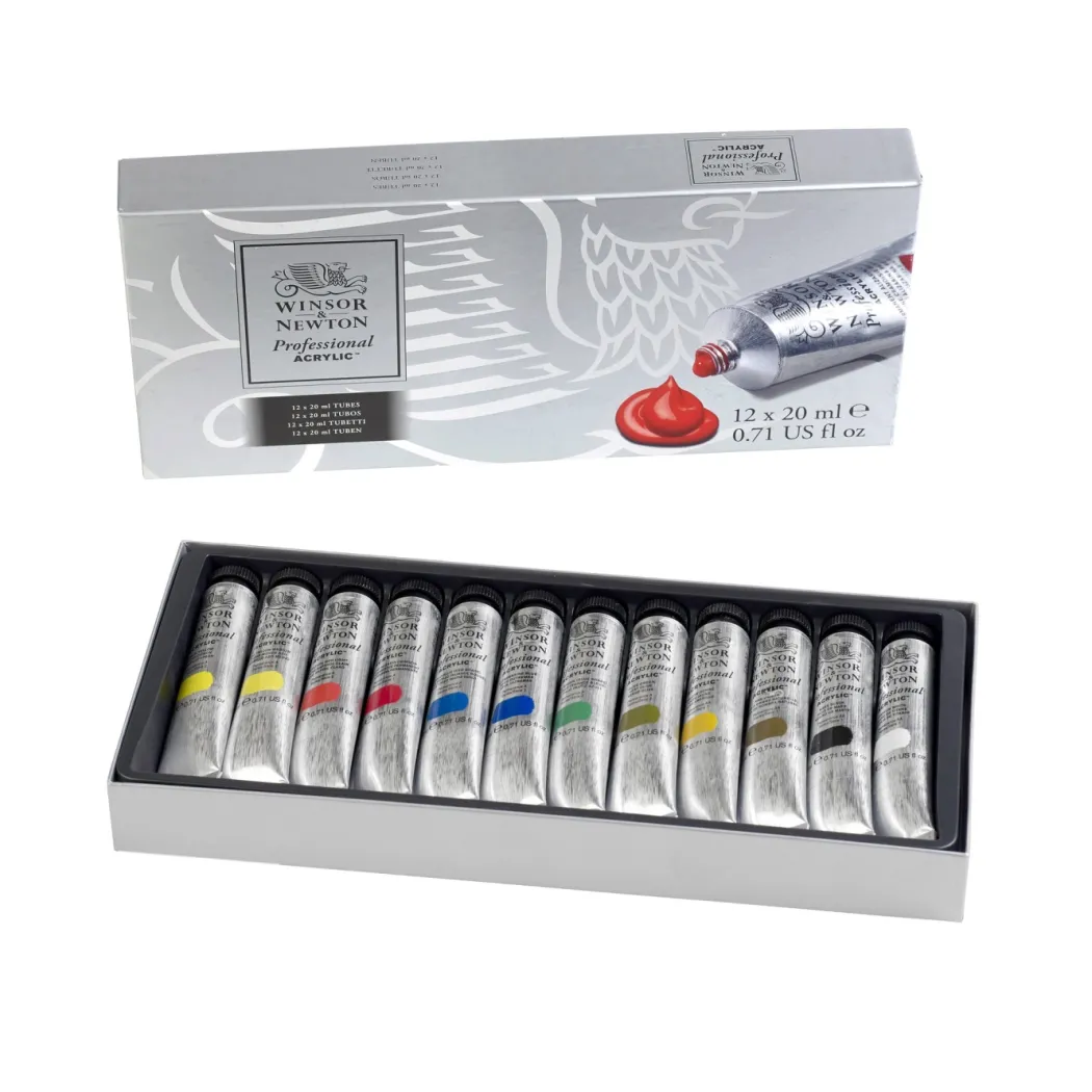 Akrylfärg Professional Tub 12 x 20 ml