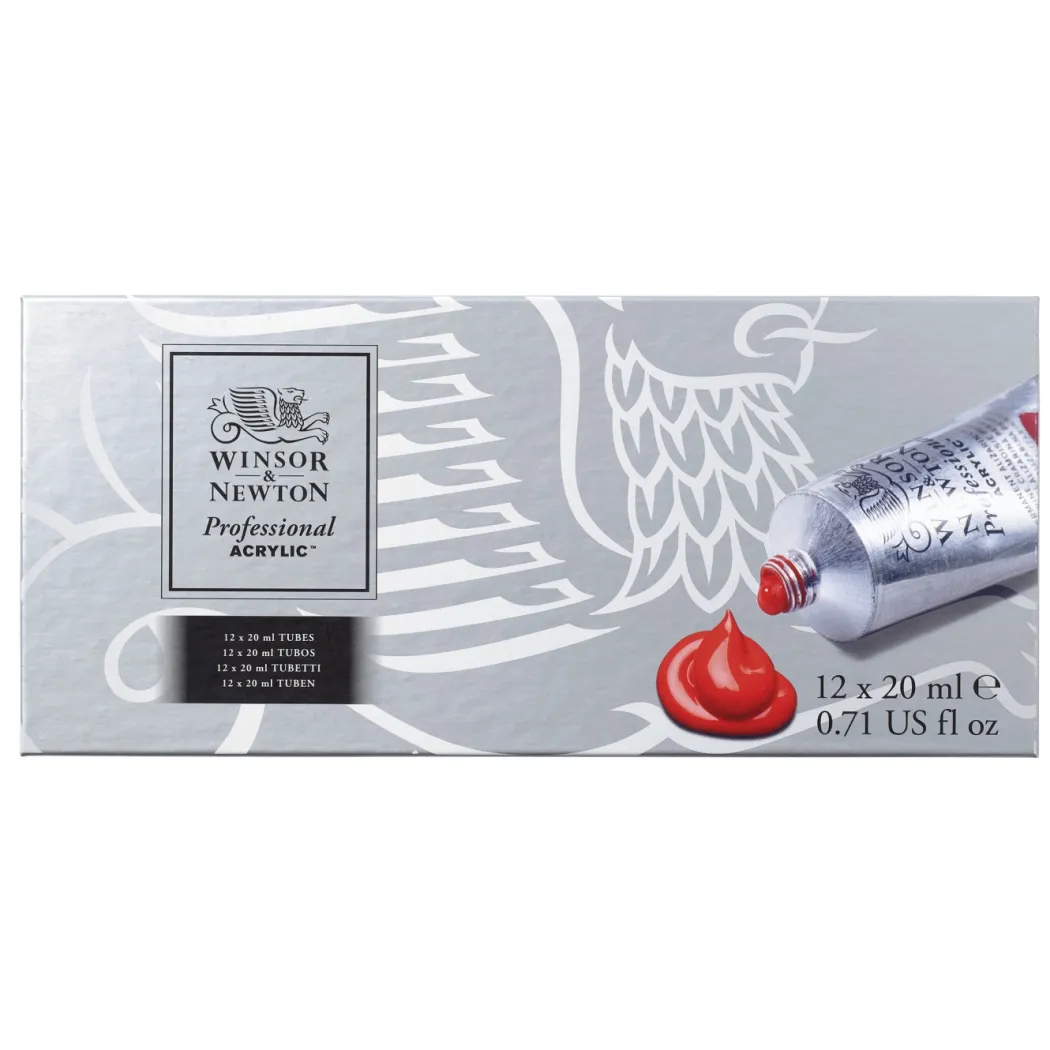 Akrylfärg Professional Tub 12 x 20 ml