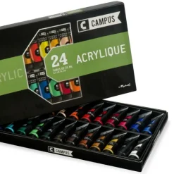 Akrylfärgset Campus 24x21ml tuber