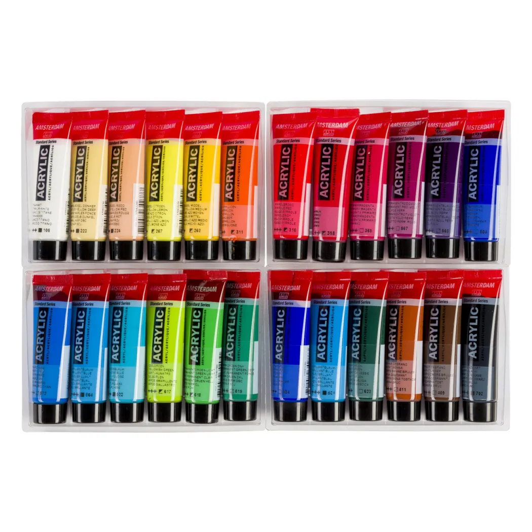 Akrylfärg Standard Set 24 x 20 ml