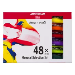 Akrylfärg Standard Set 48 x 20 ml