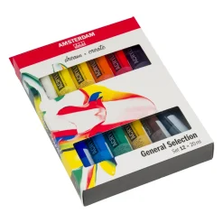 Akrylfärg Standard Set 12 x 20 ml