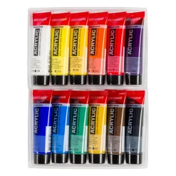 Akrylfärg Standard Set 12 x 20 ml