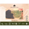 Akvarellblock Italia 100% Bomull 300g Fin Gräng 31x41 cm 20 ark