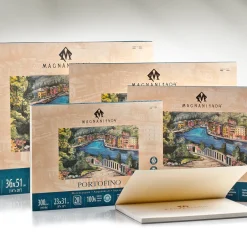 Akvarellblock Portofino 100% Bomull 300g Satin 31x41cm 20 ark