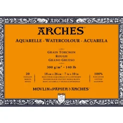 Akvarellblock Rough hellimmat 300g 18x26 cm