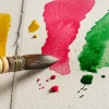 Akvarellblock Rund Italia 100% Bomull 300g 16 cm 20 ark