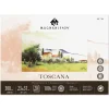 Akvarellblock Toscana 100% Bomull 300g Grov Gräng 23x31 cm 20 ark
