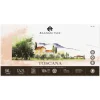 Akvarellblock Toscana 100% Bomull 300g Grov Gräng 12x23 cm 20 ark