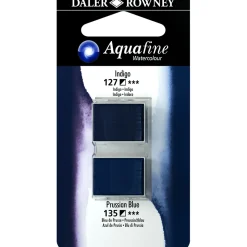 Akvarellfärg ½ - kopp Duo Indigo/Prussian Blue
