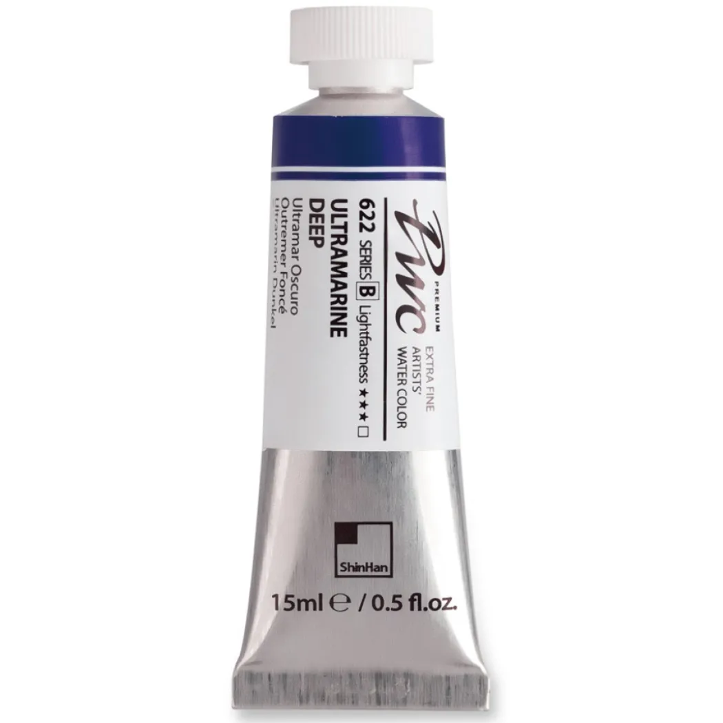Akvarellfärg Premium PWC 15 ml (Prisgrupp 2)