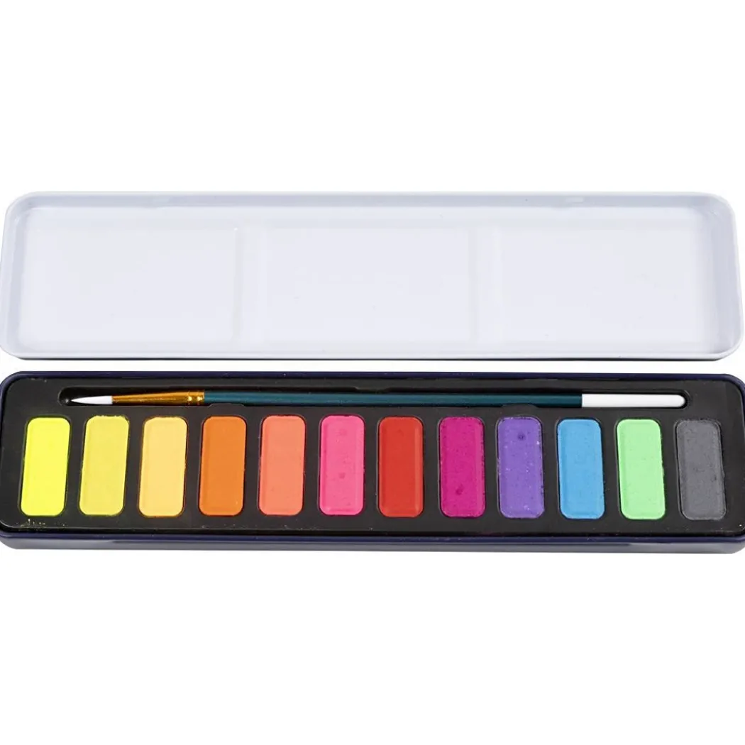 Akvarellfärg 12-set Pastel