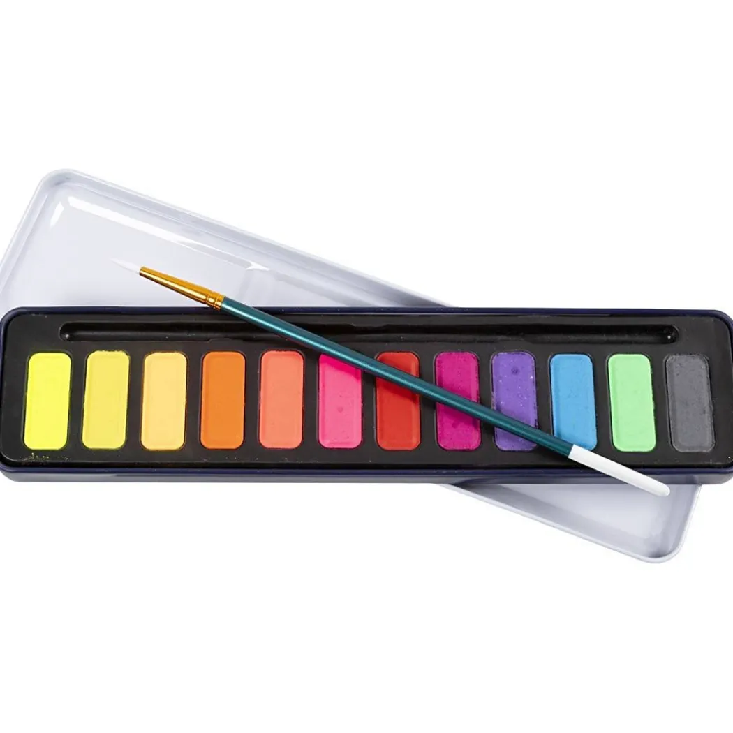 Akvarellfärg 12-set Pastel