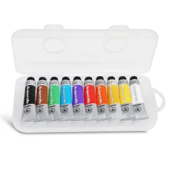 Akvarellfärg tub 18 ml 10-set