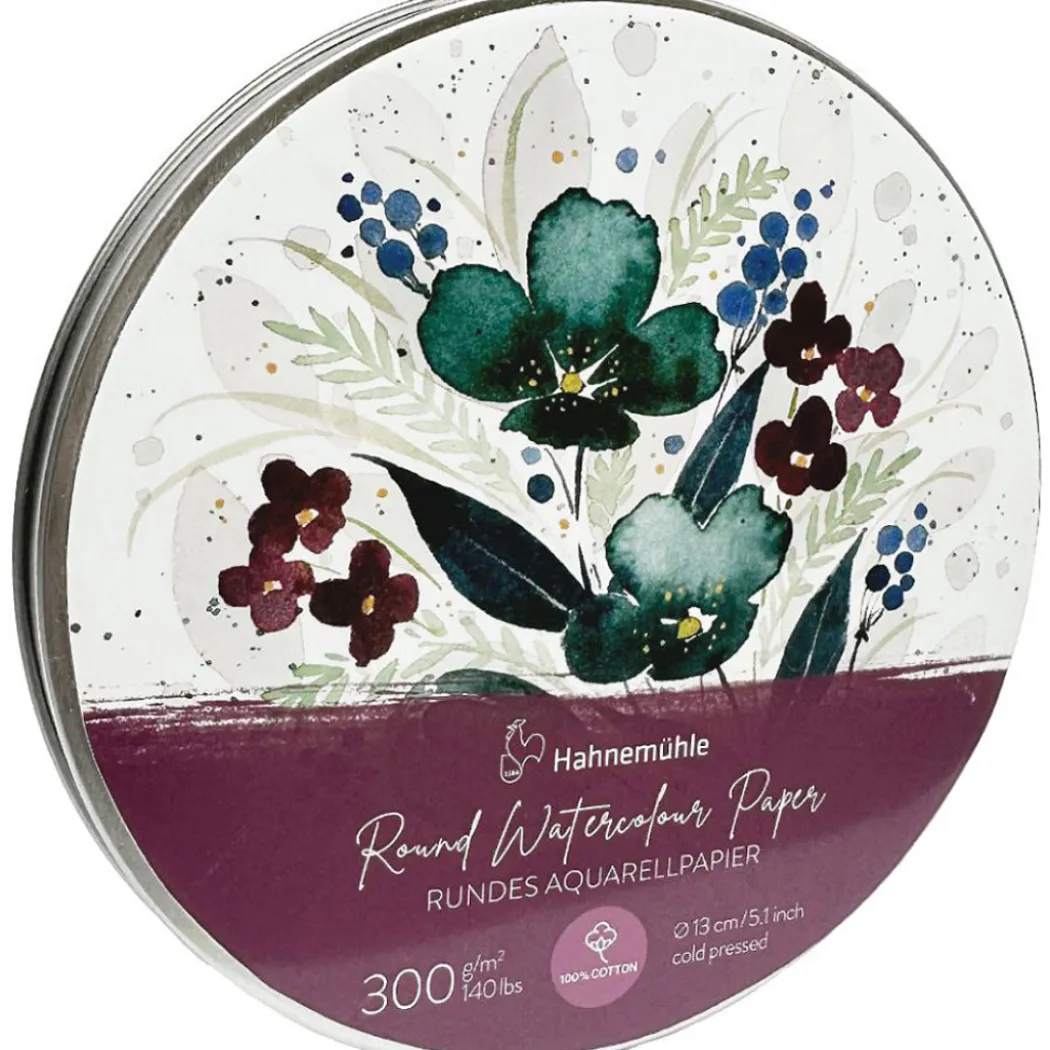 Akvarellpapper 300g 13cm 30 ark