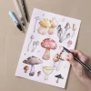 Akvarellpenna Two-Tip Brush Marker 12-set