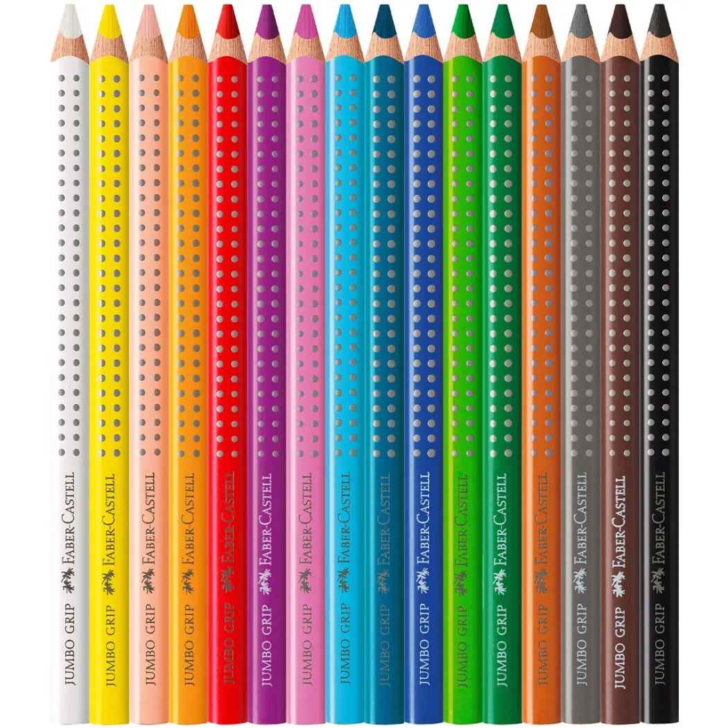 Akvarellpennor Jumbo 16-set