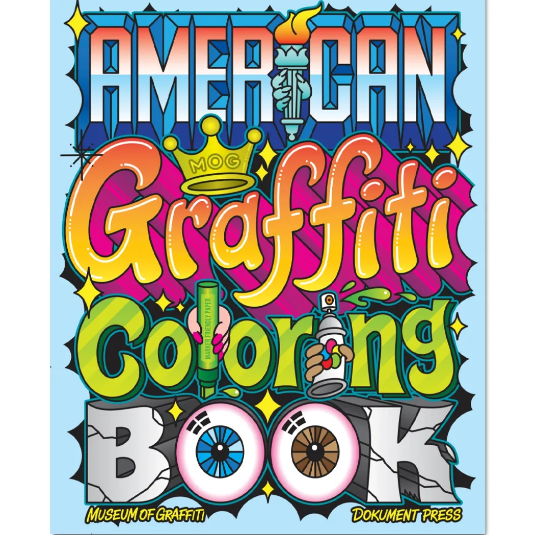 American Graffiti Coloring Book