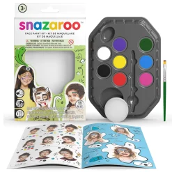 Ansiktsfärg Rainbow kit 10-set