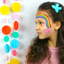 Ansiktsfärg Rainbow kit 10-set