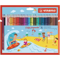 Aquacolor Akvarellpennor 36-pack
