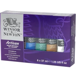 Artisan Oljefärg (vattenlöslig) Beginners 6-set 37 ml
