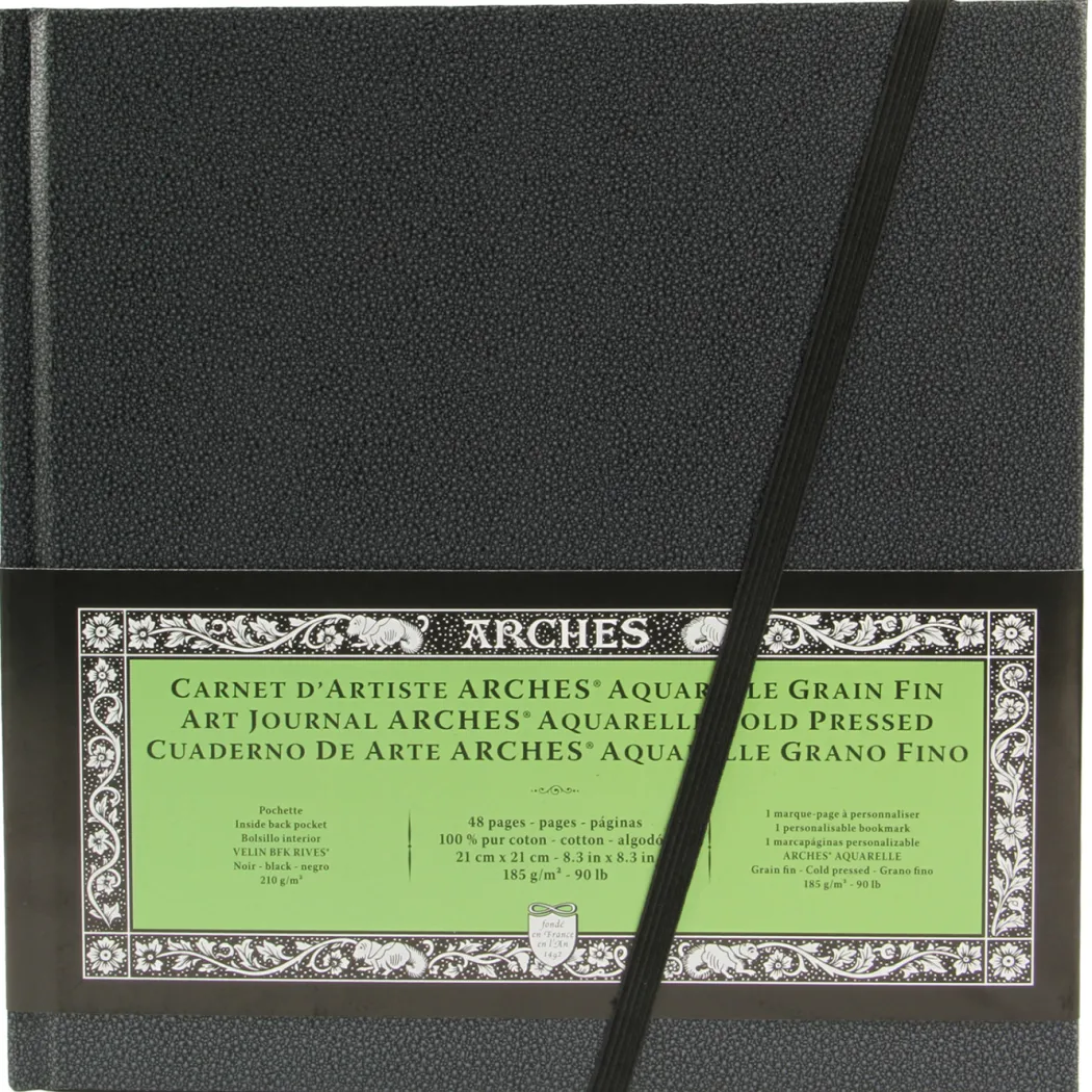 Art Journal Akvarell CP 21x21 cm