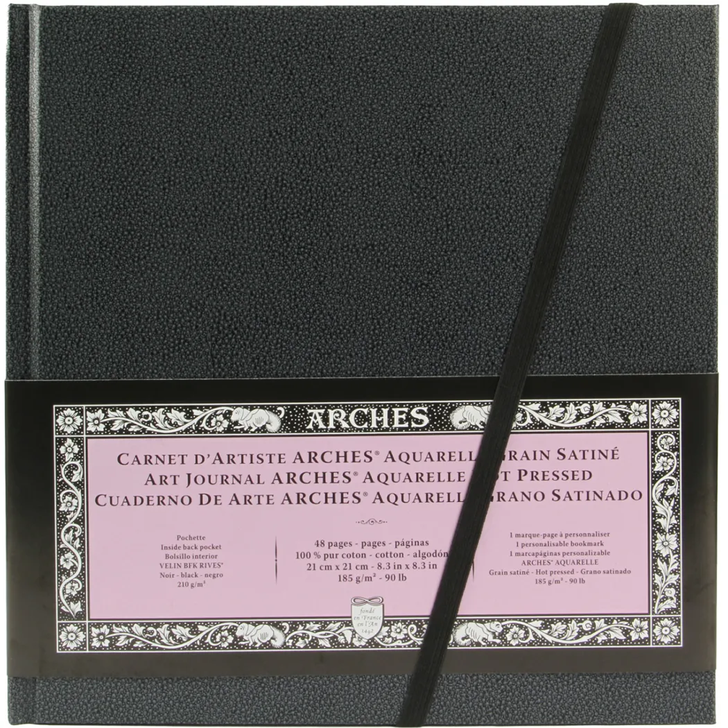 Art Journal Akvarell HP 21x21 cm