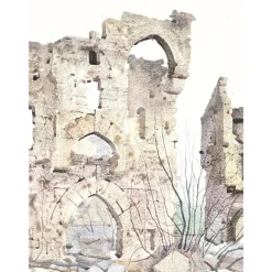 Atmospheric Buildings in Watercolour