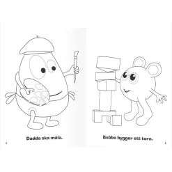Babblarna Målarbok